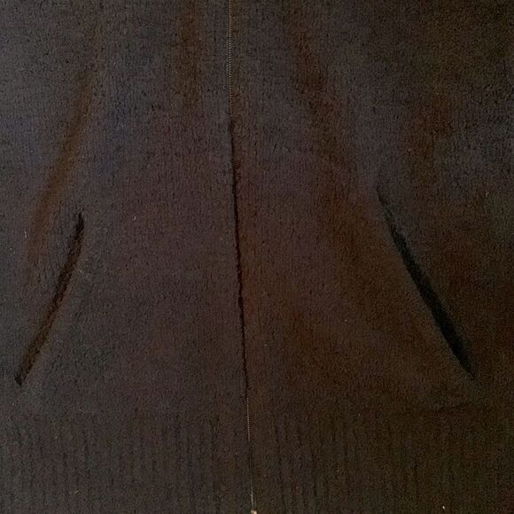 Kashwere Womens Zip Up Black Sleeveless Vest Large - Picture 7 of 13